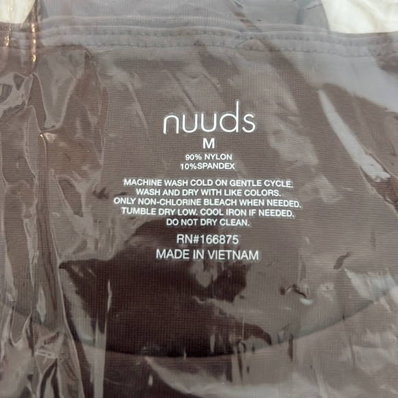 nuuds • Women's Long Sleeve Crewneck Bodysuit - Coffee - Coffee / M - Picture 8 of 9